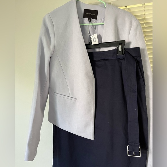 NWT Banana Republic Lilac Blazer size 14 - Picture 3 of 11